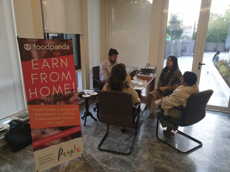 People™ and Food Panda train female entrepreneurs
